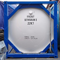 T75 ASME standard LOX LIN LAR LNG LCO2 iso tank container 20ft